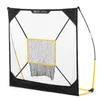 Set da badminton Quickster Baseball Softball Rete da colpire portatile 1,5 x 1,5 m Bersaglio rimovibile 230729