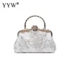 Evening Bags Embroidery Vintage Bag Female Luxury Handmade Beaded Party Purse s Clutches 230729