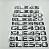 For Mercedes Benz GLE Class GLE43 GLE63 GLE300 GLE320 GLE350 Trunk Rear Lid Emblem Badge Alphabet Letter Decal2718