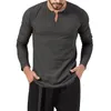 Herr t-skjortor män solid färg skjorta sport t-shirts utomhus fitness långärmad lös passform topp ropa hombre