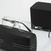 Designer Mercedes-Benz top sunglasses Z58 business small square men's plate leg optical glasses