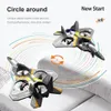 Aircraft Modle V17 gravity induction Rc aircraft glider radio control helicopter EPP foam Radio-controlled aircraft toy 230728