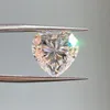 Свободные бриллианты DJMAX форма сердца свободные камни 4-12 мм D Цвет VVS1 Super White отличные бриллианты для женщин для женщин 230728