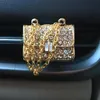 Bling Purse Car Accessories Girls Gift Auto Outlet Perfume Clip Air Freshener Scent Diffuser Elegant Decoration Ornament Interior 271C