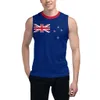 Men's Tank Tops Sleeveless Tshirt Zealand Flag 3D Boys Gyms Fitness Joggers Basketball Training Vest 230728