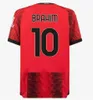 PULISIC 23 24 maglie da calcio GIROUD KOCHE Ac MILaNs KOCHE DE KETELAERE RAFA LEAO THEO maglia da calcio 2023 2024 uomo bambini kit ragazzi uniformi via terzo 3rd