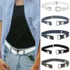 Ремни Регулируемые женские пояса Daisy Women/Men Jeans Accessories Accessories Estraint Band Elastic