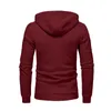 Sudaderas con capucha para hombre, sudadera deportiva Rawstring, abrigo, chaqueta, Otoño Invierno, ajustado, informal, sólido, de manga larga, con capucha