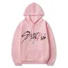 Men s hoodies tröjor koreanska kpop stray barn överdimensionerade kvinnor män streatwear tröja pullover hoodie casual kläder långärmad träning 230728