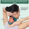 Masseur de tête Chauffage électrique Neck Brace Vertèbre cervicale Thérapie de fatigue Soulagement de la douleur Sangle Moxibustion Outil de soins de santé 230728