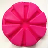 Formas para Assar 8 Cavidades Formas para Bolo Forma de Silicone Forma para Pudim Bolos Triângulos Molde para Muffin Ferramentas Fondant