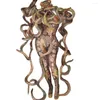 Stage Wear Halloween Cosplay Clothing Octopus Monster Scary Decoration Jumpsuit Women Men Personality Performance Costume249n