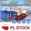 Batterie de qualité A EVE 280AH 12V 24V batterie Lifepo4 Batteries rechargeables cellules prismatiques intelligentes BMS 250A pour le stockage solaire