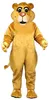 Disfraces de mascota de León joven, traje de personaje de dibujos animados, traje de fiesta al aire libre de Navidad, ropa de publicidad promocional de tamaño adulto