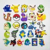 Ciondoli per scarpe Pokemon Crocs Fibbia Accessori Pikachu Cartone animato fai da te Scarpe in PVC Decorazione per bambini Croc Charms Regalo per feste per bambini 26 pezzi / set