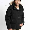 Mens Designer Donsjack Winter Warme Jassen Canadese Gans Casual Brief Borduurwerk Outdoor Winter Mode voor Mannelijke Koppels Canadese Z9