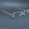 56% скидки солнцезащитные очки 2023 Clear Eye Glasses для мужчин без оправы прозрачные марки Mens Designer Optical Frame Компьютерные очки Carter Glasskajia new