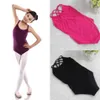 6-12Y Kids Girls Sleeveless Gymnastics Bodysuit Ballet Leotard Cotton Dance Suit289L