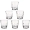 Gobelets jetables pailles 6 pièces verres à whisky fournitures de fête d'anniversaire barre lumineuse S tasse LED brillant clignotant conteneur bouton