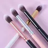 Pinceaux de maquillage 5 pièces sans Logo en gros double têtes brosse à sourcils cils Mascara Double extrémité fard à paupières marque privée