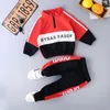 Giyim Setleri Sonbahar Moda Bebek Kız Giysileri Çocuklar Bebek erkek ceket pantolon 2pcsset Toddler rahat kostüm çocuk izleme 230728