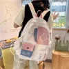 Sacs d'école Mignon Cartable Femme Junior Lycéen Version Coréenne Harajuku Ulzzang Collège Sac À Dos Polyvalent Japonais Sac À Dos 230729