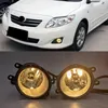 Led Fog Lights Fog Lamp Assembly Fog Light Cover Grill Headlight Foglights Frame Frames For Toyota Corolla 2008 2009 2010326p