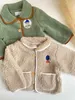 Jaquetas outono inverno marca BC crianças jaqueta para meninas menino veludo roupas quentes Outwear designer crianças casacos de lã roupas casuais 230728