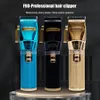 Hair Trimmer 2023 Professional Clipper Salon Push White Bald Retro Oil Head Shaver Machine اللاسلكي 230728