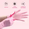 Disposable Gloves Food-specific 100pcs Protect Safety Reusable Latex Cleaning Household Garden Kitchen Rubber Glove