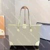 Bolsa de compras Macaron Bolsa de grife para mulheres Bolsa clássica de alta capacidade com letras Bolsa de viagem de luxo