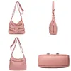 Bolsas de noite Bolsa de ombro com vários bolsos Bolsa de mão de couro super macio lavada 2023 Trend Crossbody Designer de luxo bolsa feminina 230729