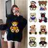 Large cartoon everything with bear sewing cloth decoration hoodie coat repair clothing patch accessories applique Hand sewing257L