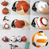 Wand Ball Klaue Basketball Fußball Rack Halter Wand Halterung Vitrine Organizer Racks Holders2935