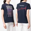 Zadig Voltaire Designer Klassisches Mode-T-Shirt Englischer Buchstabe LOVE YOURSELF Digitaldruck Rundhals-Kurzarm-T-Shirt Crew-Tops in Übergröße