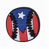 Аксессуары для запчастей обуви Puerto Rico Clog Charms Charm Buckle Pins Кнопки