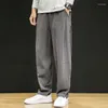 Men's Pants Fashion Casual Man Baggy Trousers For Men Wide Straight Y2k Black Cotton Linen Long Stylish Loose Summer Hippie Sale Trend