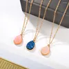 Pendant Necklaces The Creative Sautoir WISH Sweet Simple Water Droplets Fashion Vug Wholesale