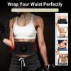 Portable Slim Equipment Body Abdominal Muscle Trainer Stimulator EMS Fitness Ceinture Électronique Tonification Ceintures Amincissantes Abdomen Taille Soutien OK Tissus 230728