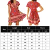 Vestidos Casuais Verão Curto Boho Vestido Decote em V Floral Boêmio Praia Elegante Temperamento Simples Moda Europeu Para Convidados De Casamentos