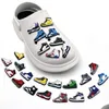 Shoe Parts Accessories Mini Sneaker Charm Decoration Sport Basketball Jibbitz For Clog Charms Drop Delivery Series Randomly