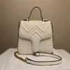 2023 Luxe Designer Nouveau Style Marmont Sacs À Bandoulière Femmes Chaîne En Or Sac À Bandoulière En Cuir PU Sacs À Main Bourse Femme Messenger Sac Fourre-Tout