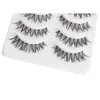 False Eyelashes 50 pairs of black natural long false eyelashes hand makeup eyelashes extended beauty crossed False eyelashes wholesale and eye drops 230728