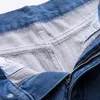 Jeans da uomo Streetwear Pile invernale Caldo Baggy Stile coreano Moda Allentato Tutto abbinato Pantaloni a gamba larga Pantaloni classici in denim maschile