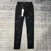 Herrbyxor designer toppkvalitet män designer antiaging smal fit casual jeans storlek 30-32-34-363brhr9uq