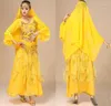 مرحلة ارتداء 4pcs/مجموعة أزياء رقص البطن لباس امرأة مثير نساء بوليديانكر بوليوود مجموعة الملابس الشرقية