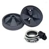 2Pcs Silicone Waste Disposer Anti Splashing Cover 87mm Outer Diameter Fit For InSinkErator Food