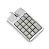 iOne Tastatur-Maus-Kombinationen 19 Ziffernblock mit Scrollrad für schnelle Dateneingabe USB-Tastatur Maus Wireless 2 4G und Bluetoot298p