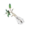 Decoratieve bloemen Crystal Flower Figurine Desktop Boeketten Plant Decorations Home Mother Day