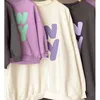 Flickans klänningar Milancel Spring Mother Kids Hoodie Letter Print Family Look Korean Casual Matching Outfits 230728